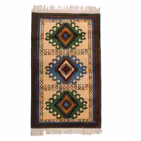 فرش دستبافت دو متری طرح خراسان کد 40204149