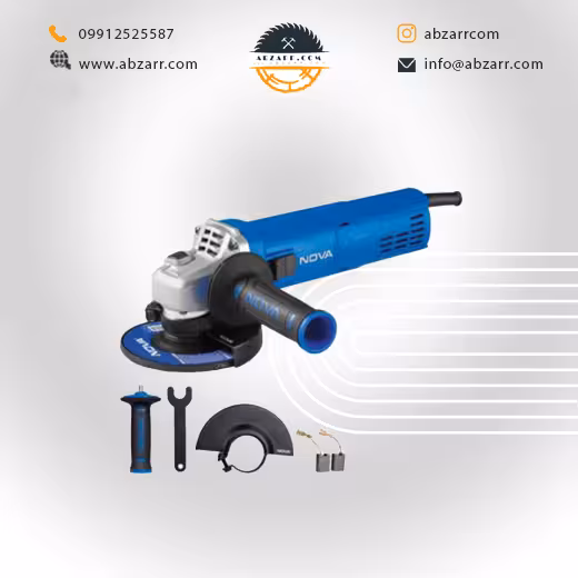 مینی فرز 115 میلیمتر – 950 وات نوا مدل 3115 (( اقساط یک ساله ))