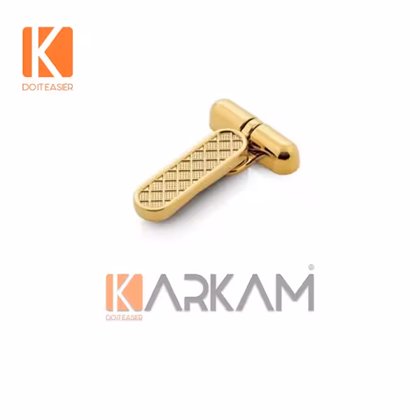 کابینتی تک پیچ H2535 طلایی HTN