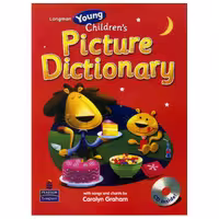 کتاب دیکشنری تصویری Young Children’s Picture Dictionary به رنگ قرمز