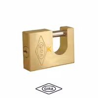 قفل کتابی 600 برنجی کلید کامپیوتری 033 گیرا