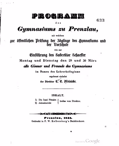 خرید و دانلود نسخه کامل کتاب Die Insel Pitcairn