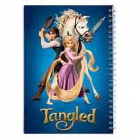 دفتر مشق کارتون گیسو کمند