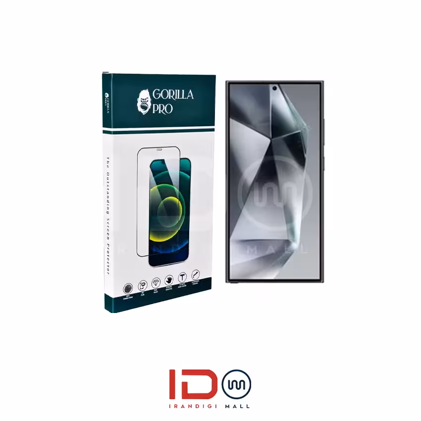 گلس و محافظ هیدروژلی (شفاف) نمایشگر گوشی سامسونگ مدل Galaxy S24 Ultra