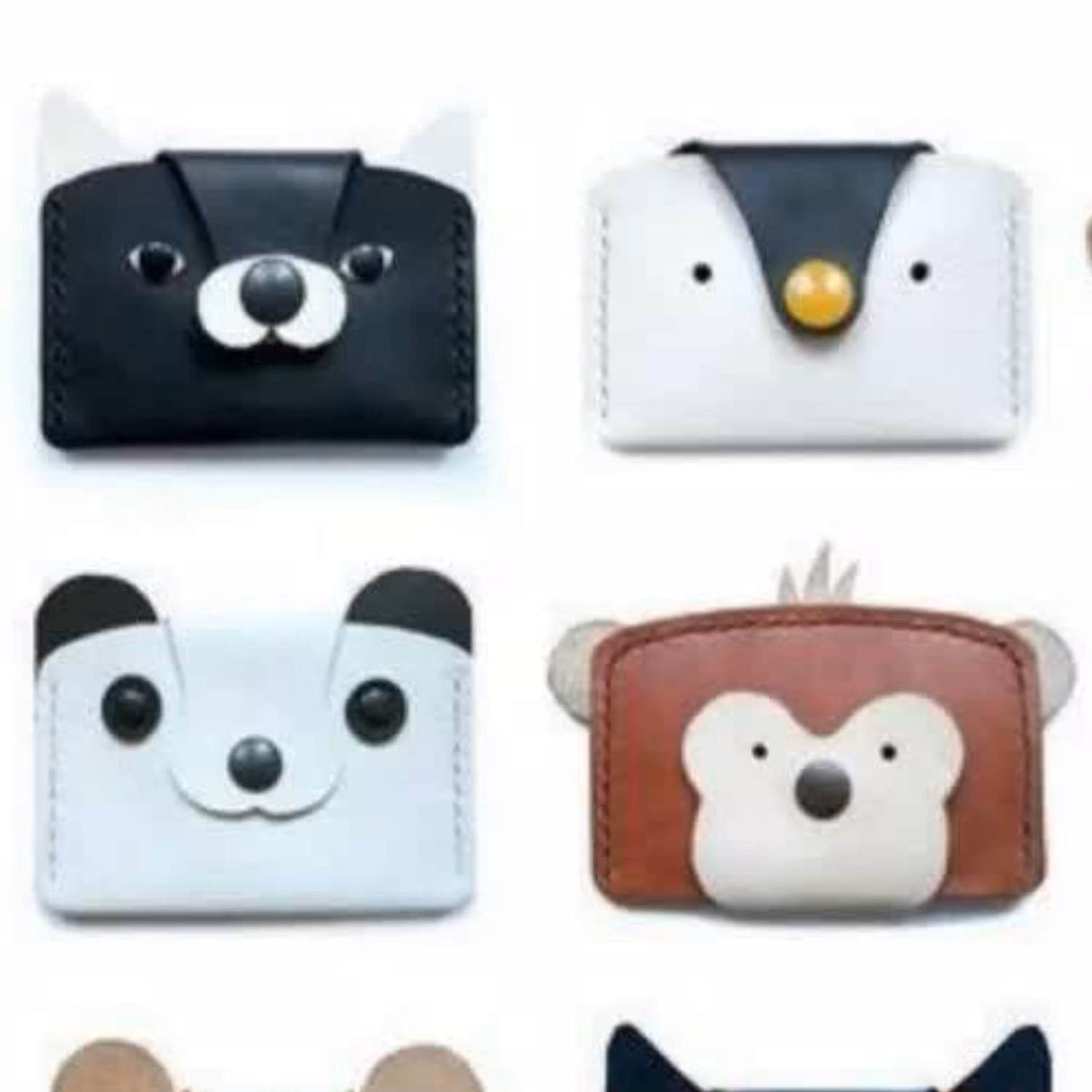 جاکارتی چرمی دست دوز طرح حیوانات