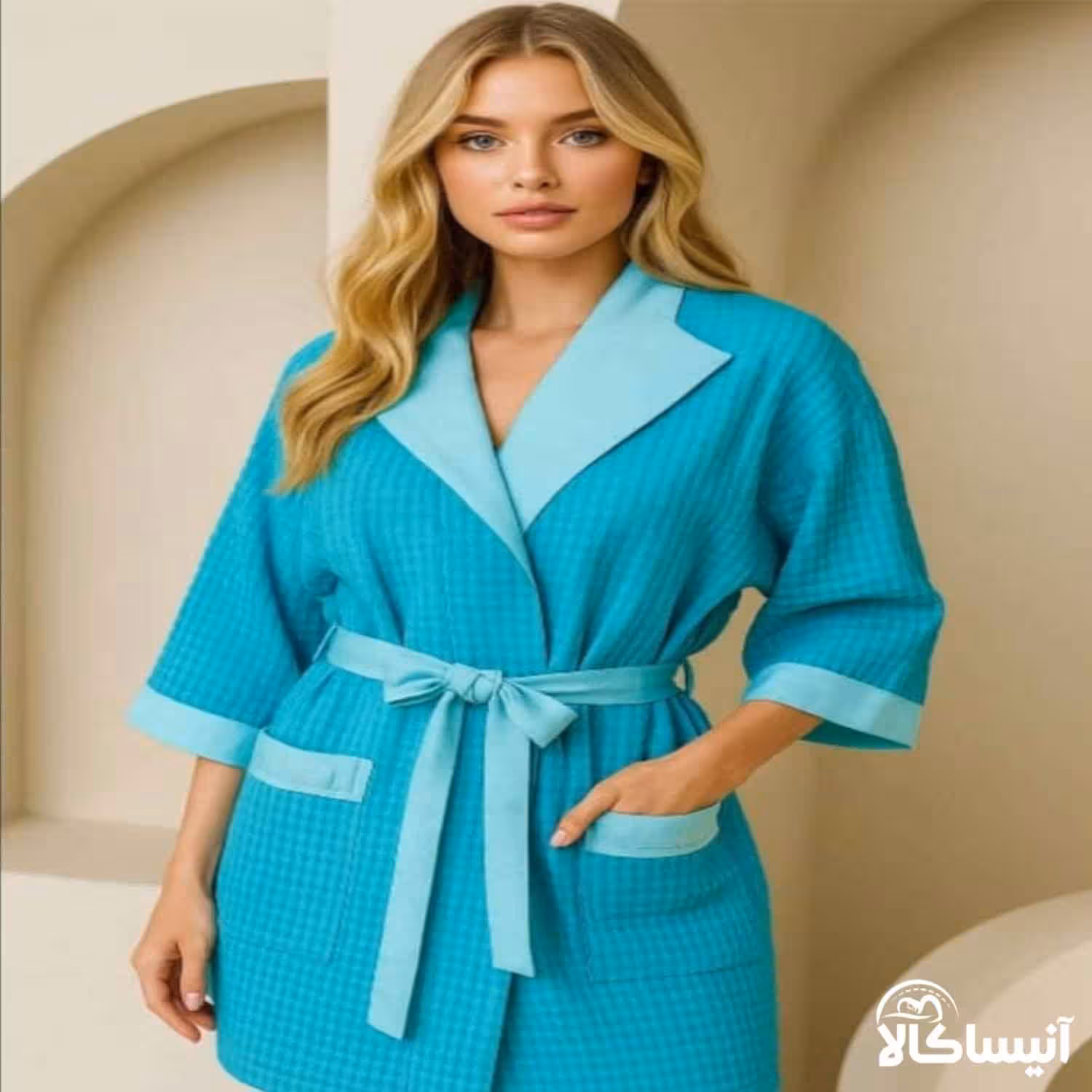 حوله تنپوش برق لامع مدل مهرو