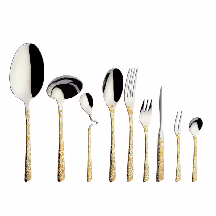 سرویس قاشق و چنگال 48 پارچه ویکتوریا مدل 4400g