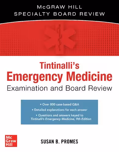 خرید و دانلود نسخه کامل کتاب Tintinalli's Emergency Medicine Examination and Board Review