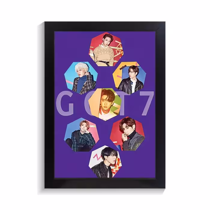 تابلو خواننده طرح Got 7 کد PF-20199