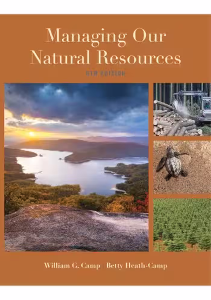 خرید و دانلود نسخه کامل کتاب Managing Our Natural Resources