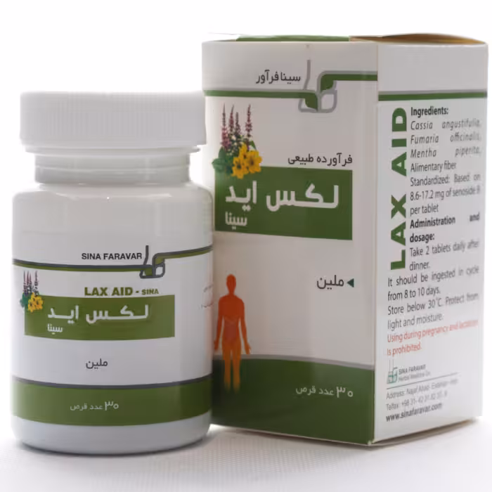 قرص لکس اید سینا فرآور 30 عددی - دارونت