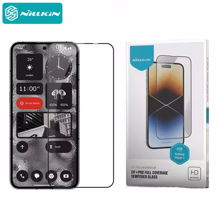 گلس نیلکین Nothing Phone 2 مدل Nillkin CP  Pro