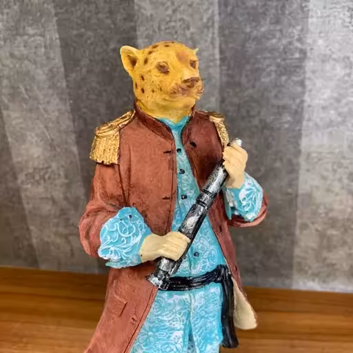 مجسمه مدلینگ مدل پلنگ