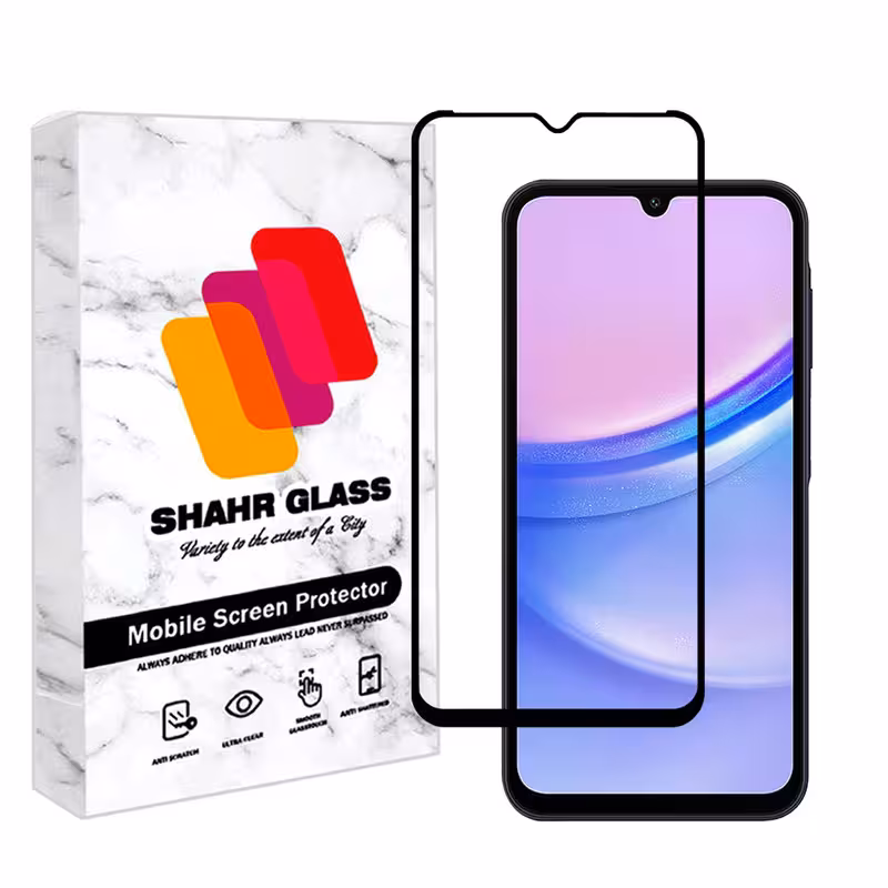 محافظ صفحه نمایش شهر گلس مدل FULPLUSSH مناسب برای گوشی موبایل سامسونگ Galaxy A25 | کالا برتری