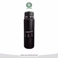 فلاسک 1 لیتری طرح چرم براق sos304