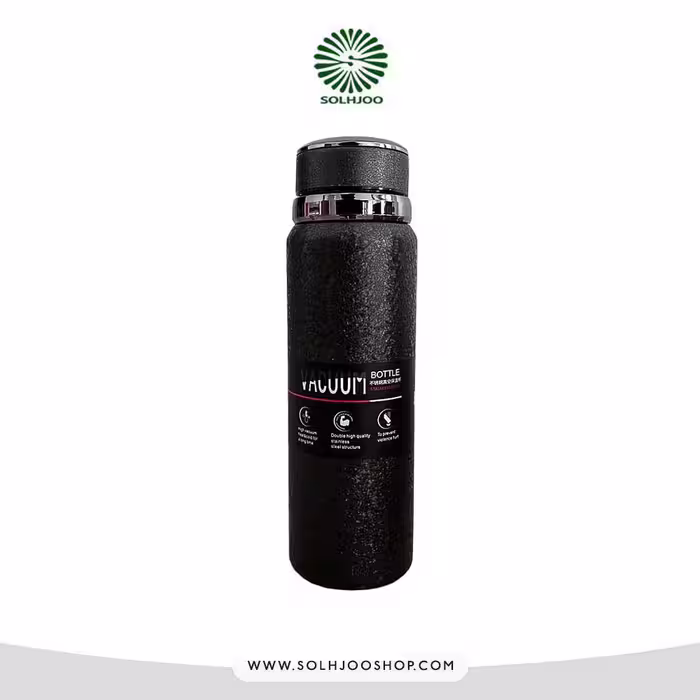 فلاسک 1 لیتری طرح چرم براق sos304