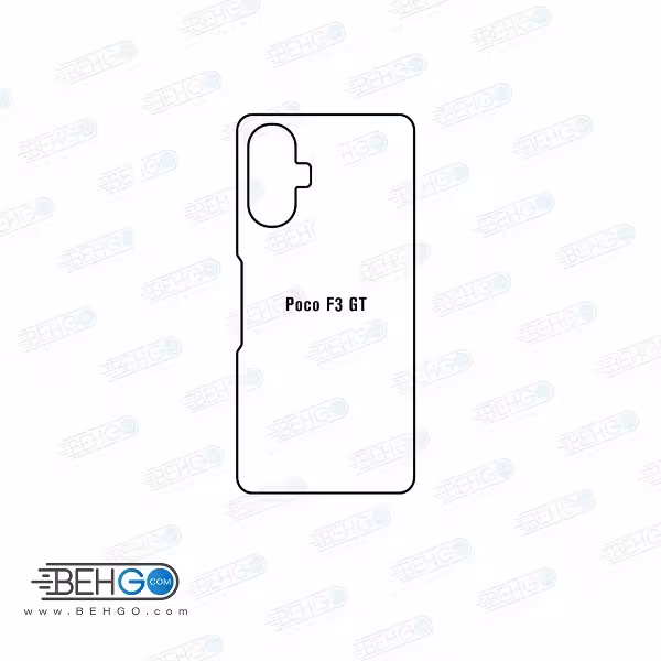 برچسب پشت گوشی شیائومی Xiaomi Poco F3 GT