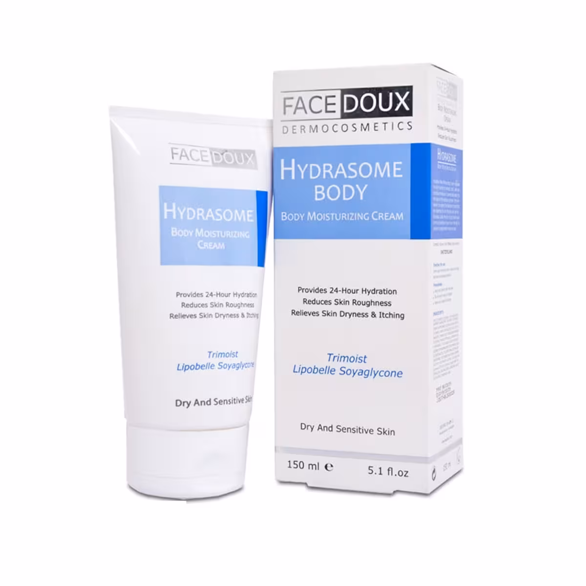 کرم مرطوب کننده قوی هیدرازوم بدن فیس دوکس-Face Doux