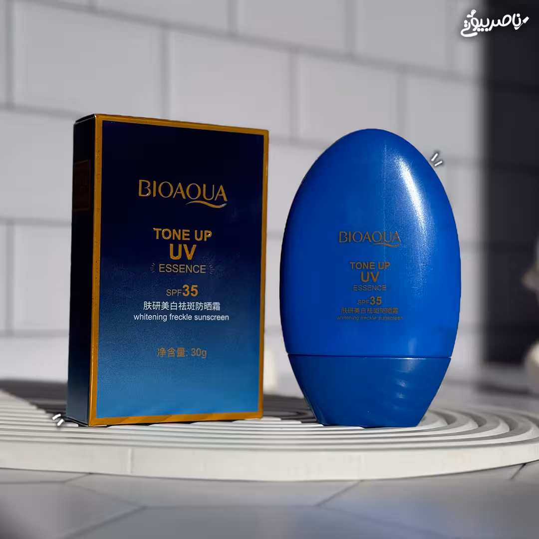 کرم ضد آفتاب تخم مرغی بی رنگ بیواکوا Bioaqua