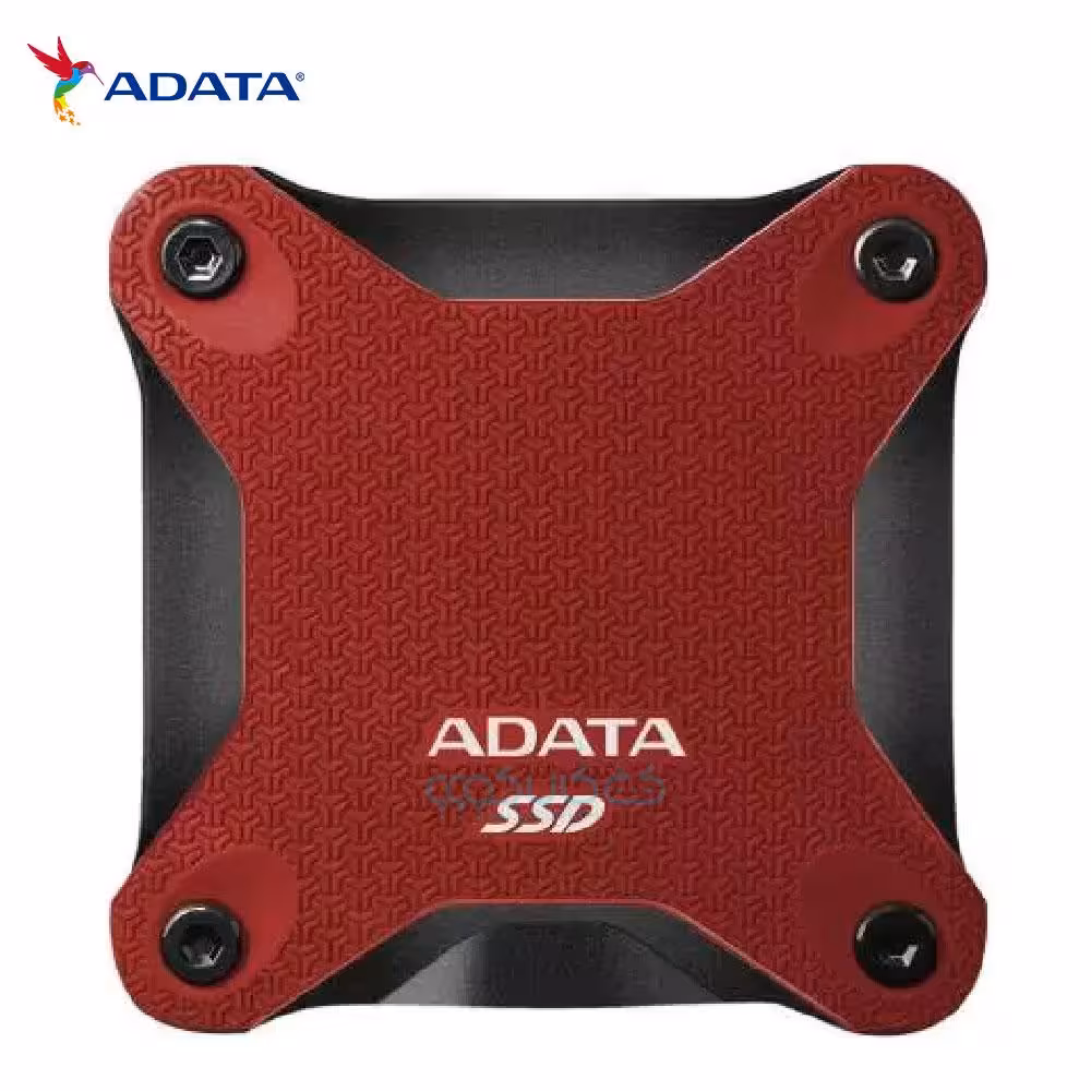 هارد SSD اکسترنال 480 گیگابایت ای دیتا مدل ADATA SD600Q رنگ قرمز