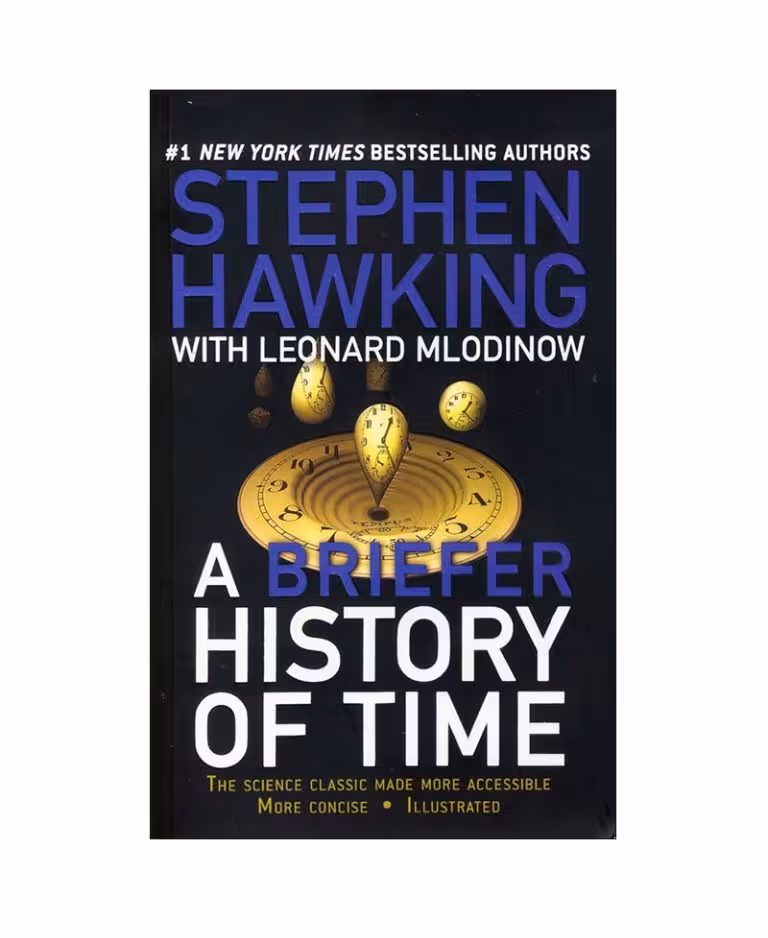رمان انگلیسی A Briefer History of Time اثر Stephen Hawking