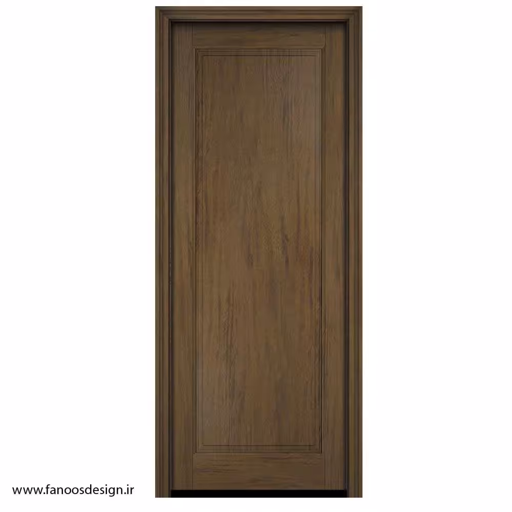 درب اتاق با روکش بلوط طبیعی کد 1363