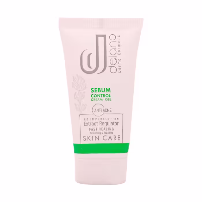 کرم ژل مرطوب‌کننده پوست چرب دلانو 50 میلی‌لیتر | Delano Sebum Control Cream Gel