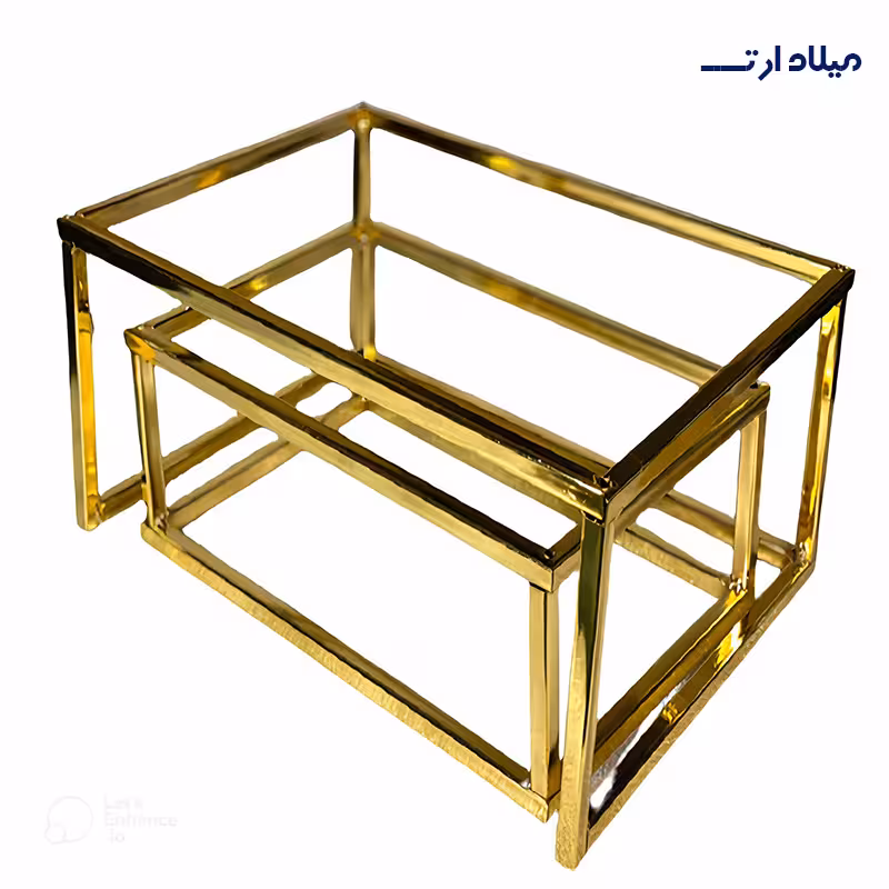 استند مزه دو تایی مستطیل19*30 و 24*35 سانت