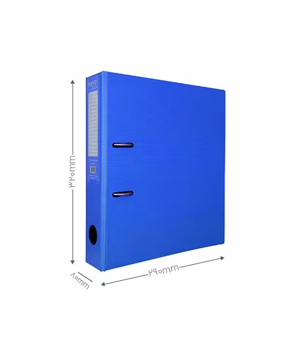 زونکن 8 سانت متالیک پاپکو سایز A4 رنگ آبی