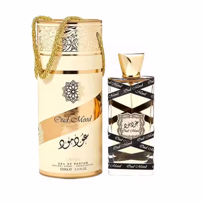 ادکلن لطافه مدل عود مود Oud Mood حجم 100 میلی لیتر