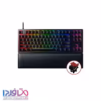 کیبورد گیمینگ ریزر مدل HUNTSMAN V2 TENKEYLESS RED SWITCH