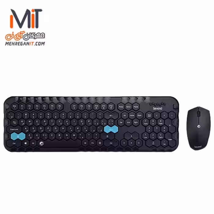 کیبورد و ماوس بی سیم بیاند مدل BMK-8301 RF