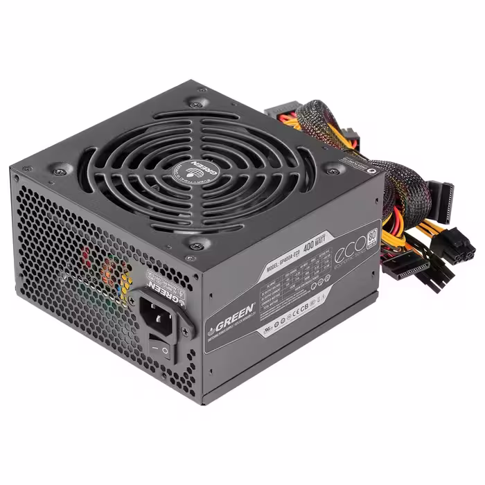 منبع تغذیه کامپیوتر گرین مدل GP500A-ECO Rev3.1