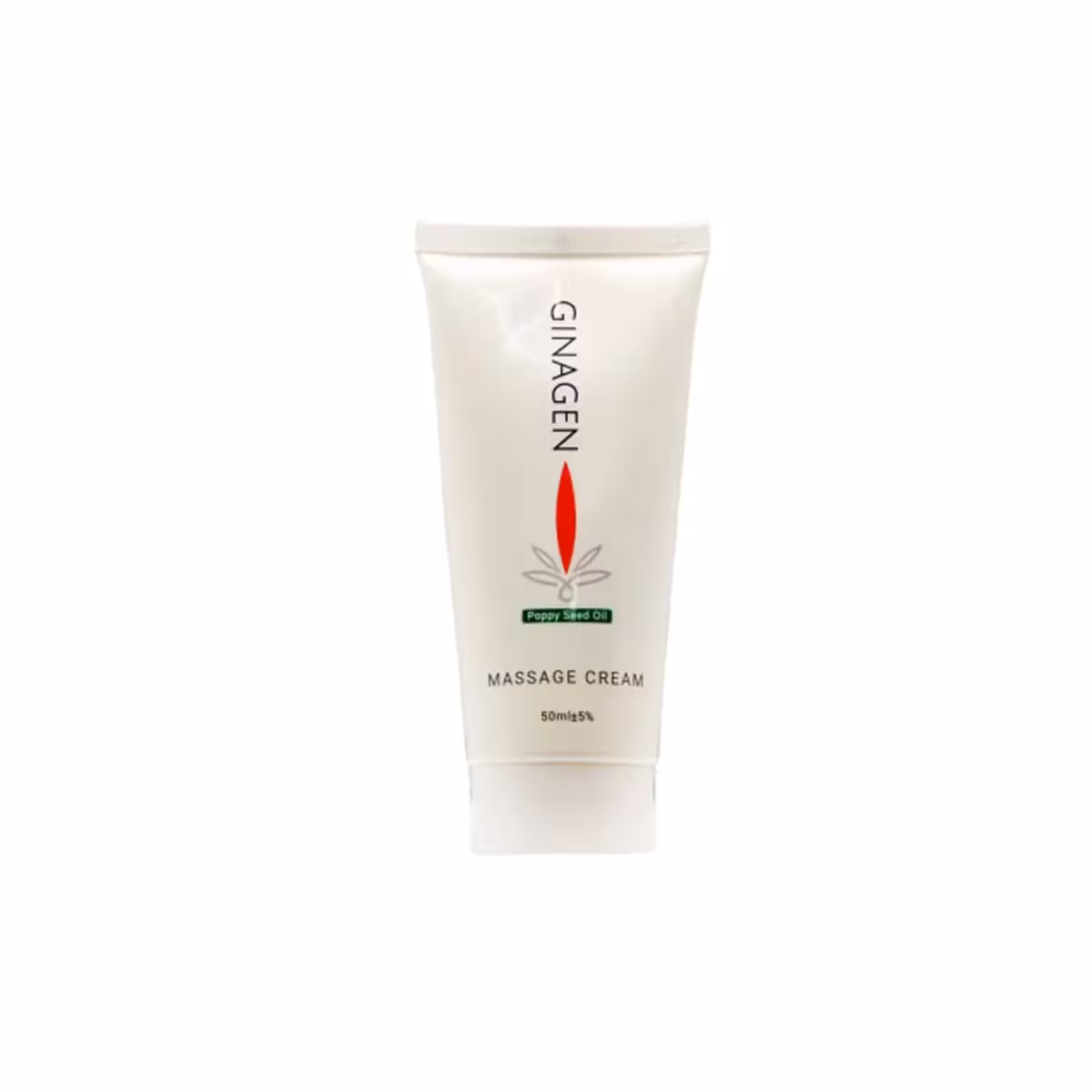 کرم ماساژ حاوی روغن دانه خشخاش ژیناژن 50ml