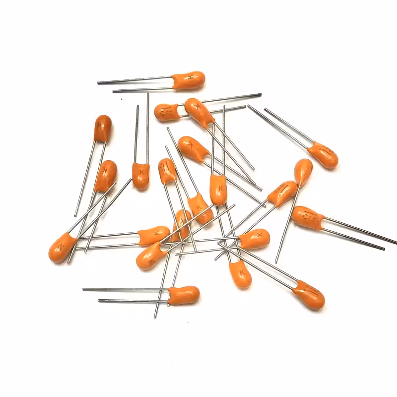 خازن تانتالیوم اشکی 10 میکروفاراد 16 ولت