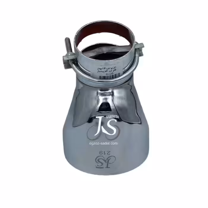 سر اگزوز جی اس اپتیمایی دم کج آبکاری کد 219