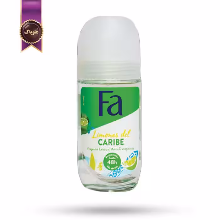 مام رول ضد تعریق فا Fa مدل لیمو کارائیب Caribe Lemon حجم 50 میلی لیتر (اورجینال)