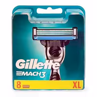 یدک خودتراش مردانه ژیلت مدل mach3 بسته 8 عددی