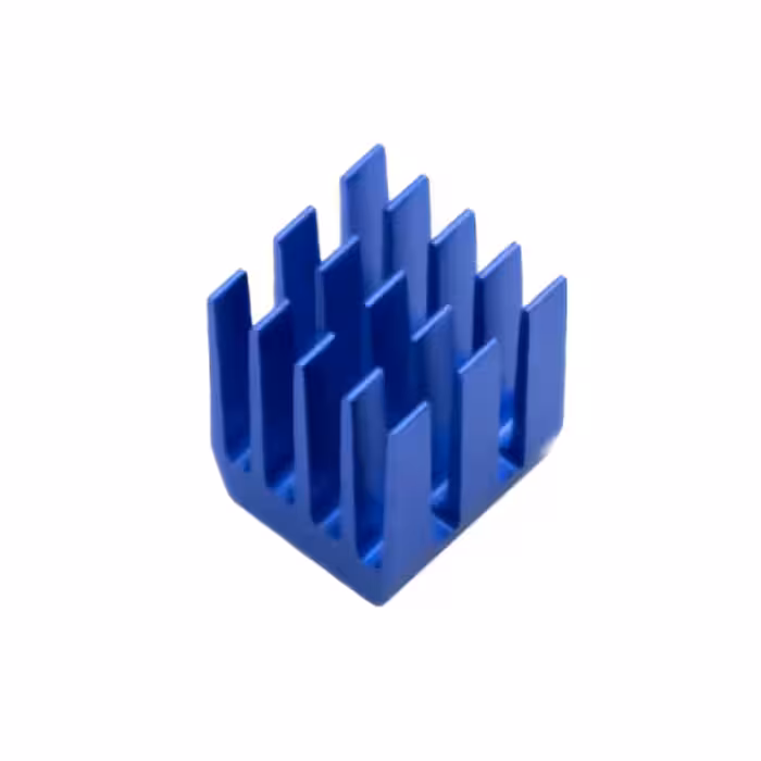 هیت سینک مخصوص پردازنده و تراشه های SMD آبی سایز 9x9x12mm