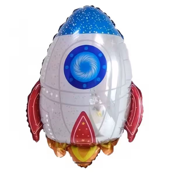 بادکنک فویلی فیگور طرح موشک