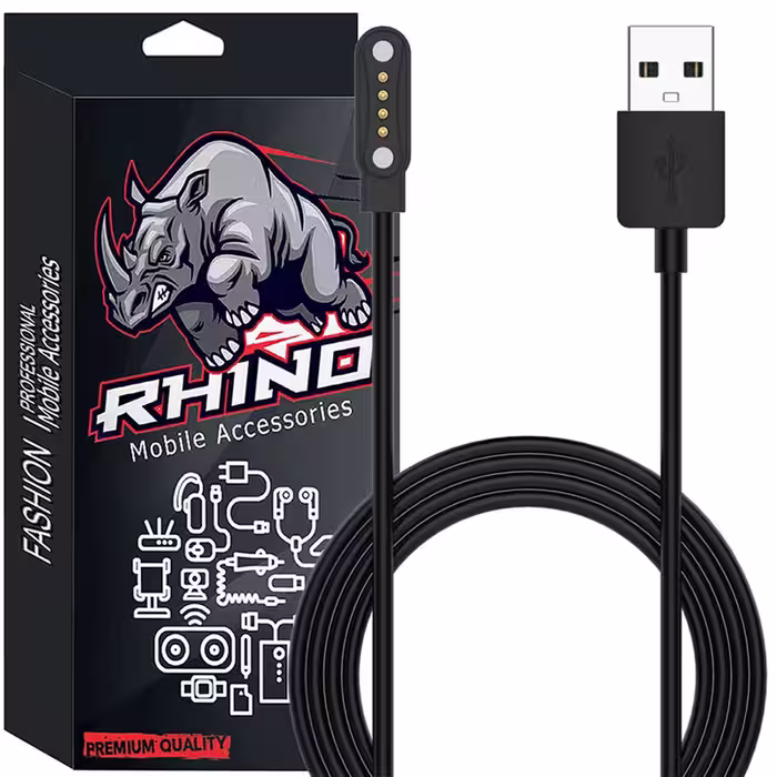 کابل شارژ راینو مدل R-Charger مناسب برای ساعت هوشمند گلوریمی M1 Pro
