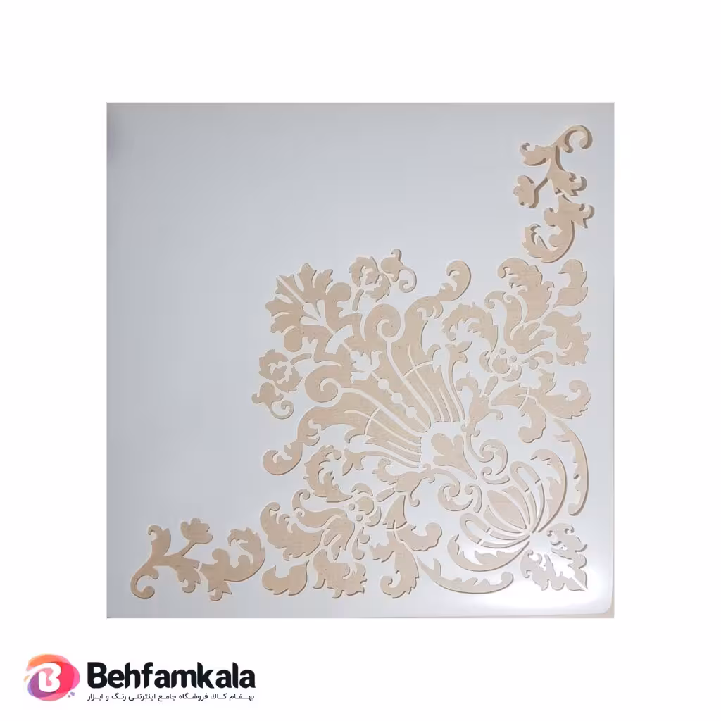 شابلون استنسیل کد X025 ابعاد 40*40