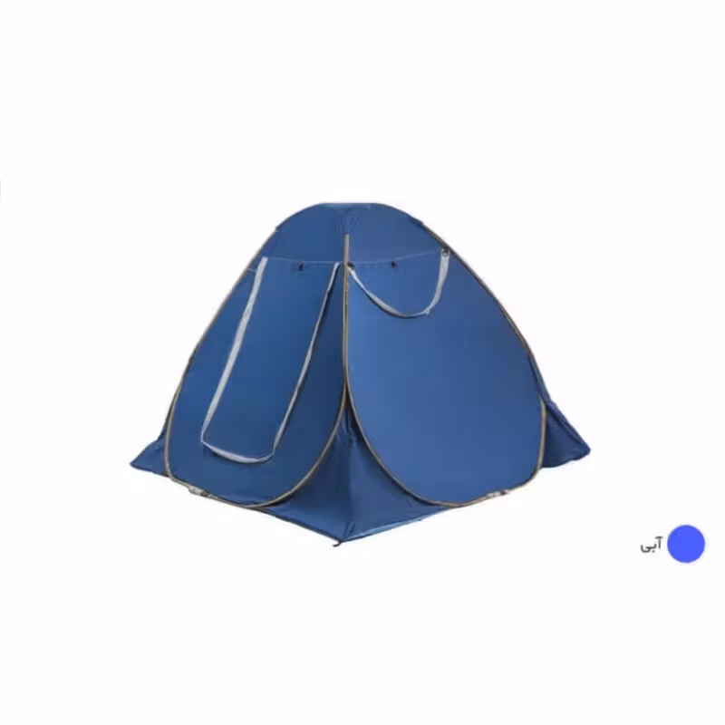چادر مسافرتی 8 نفره مدل برزنت برنو  بلیزر  (کف ضخیم-ضدآب-سنگین-کیف جودان)(250در250 سانتی متر)طرح دو رنگ