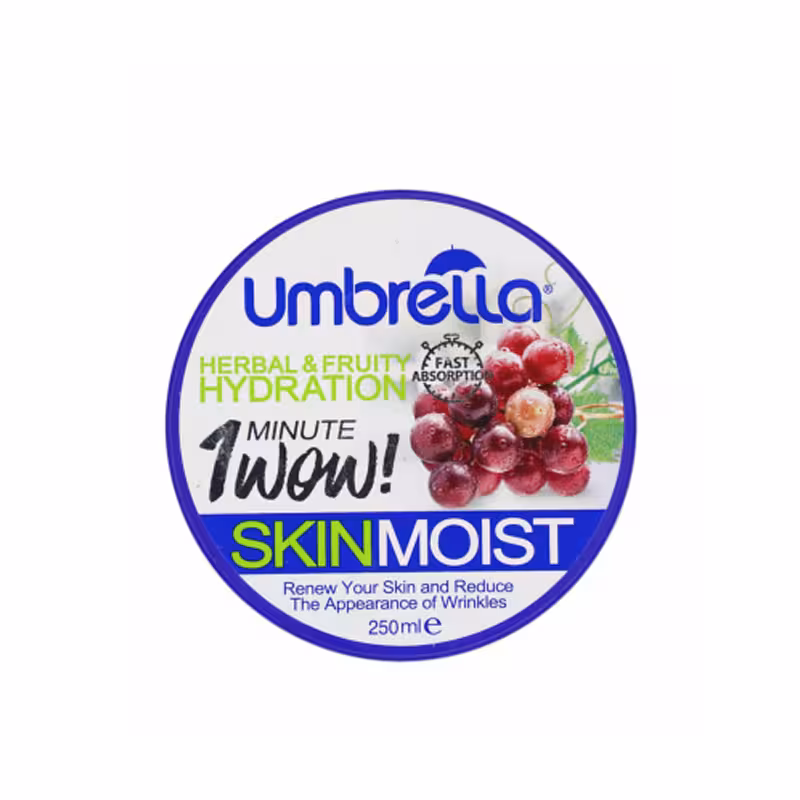 ژل کرم کاسه ای انگور آمبرلا مناسب پوست چرب و معمولی