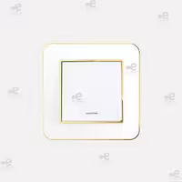 شاسی زنگ ارس طرح متال طلایی سفید | ایران الکتریک