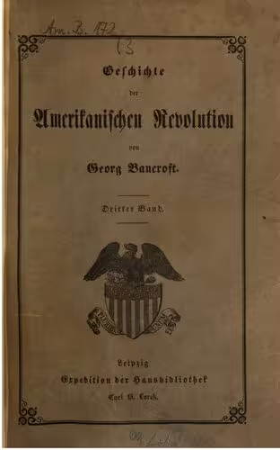 خرید و دانلود نسخه کامل کتاب Geschichte der Amerikanischen Revolution