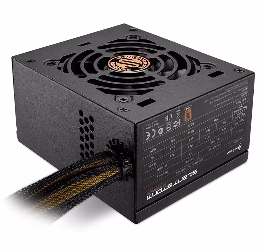 پاور شارکن مدل SilentStorm SFX Bronze با توان 450 وات