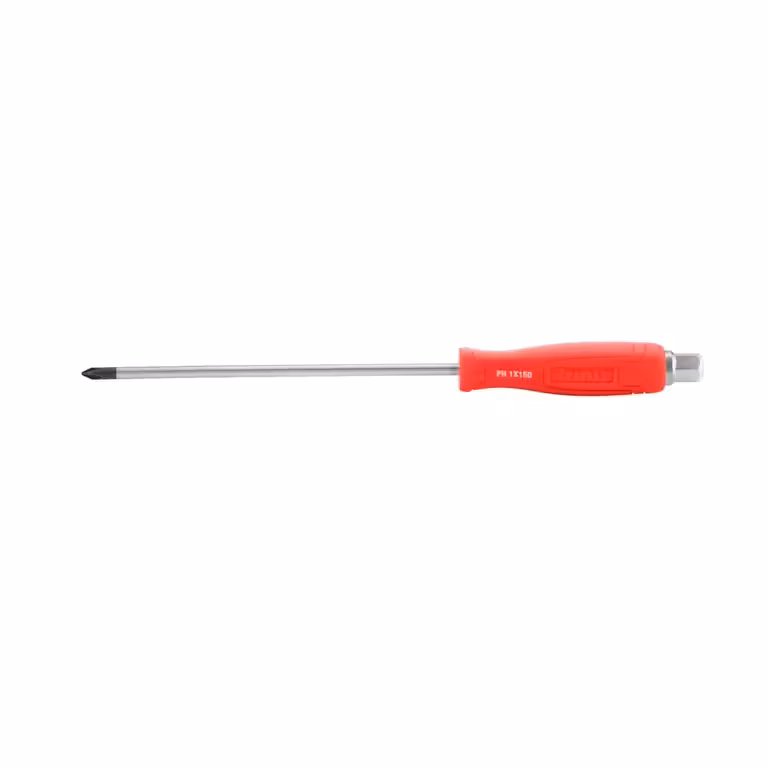 پیچ گوشتی چهارسو 5×150 دسته پلاستیکی ضربه خور رونیکس RH-2930