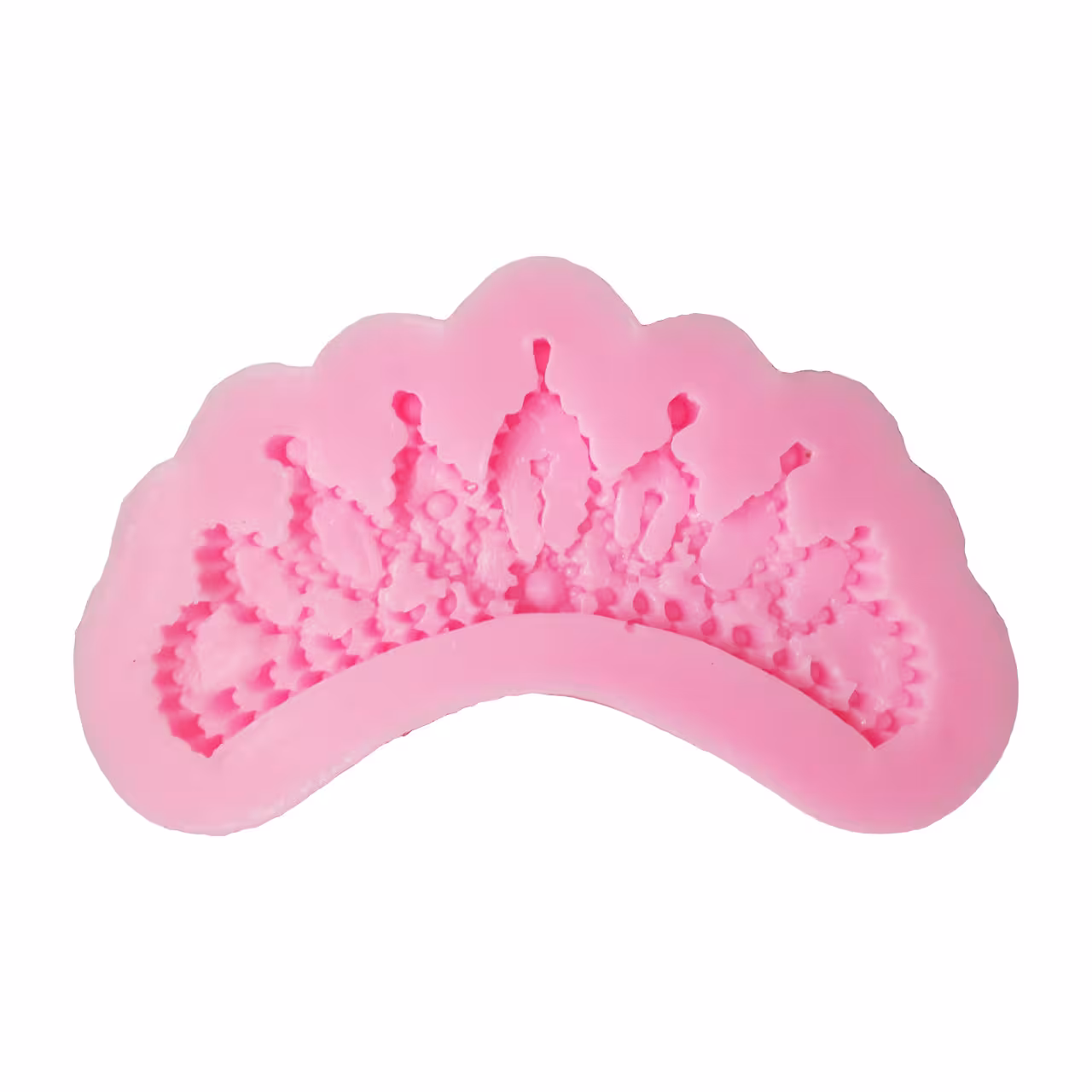 قالب مولد فوندانت سیلیکونی طرح تاج کوچک کد G38