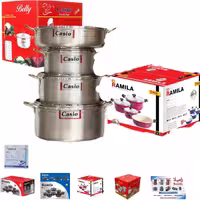 سرویس قابلمه 7 پارچه کاسیو در پیرکس